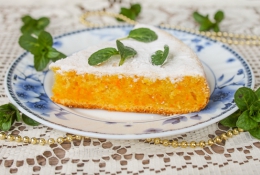 Морковный пирог